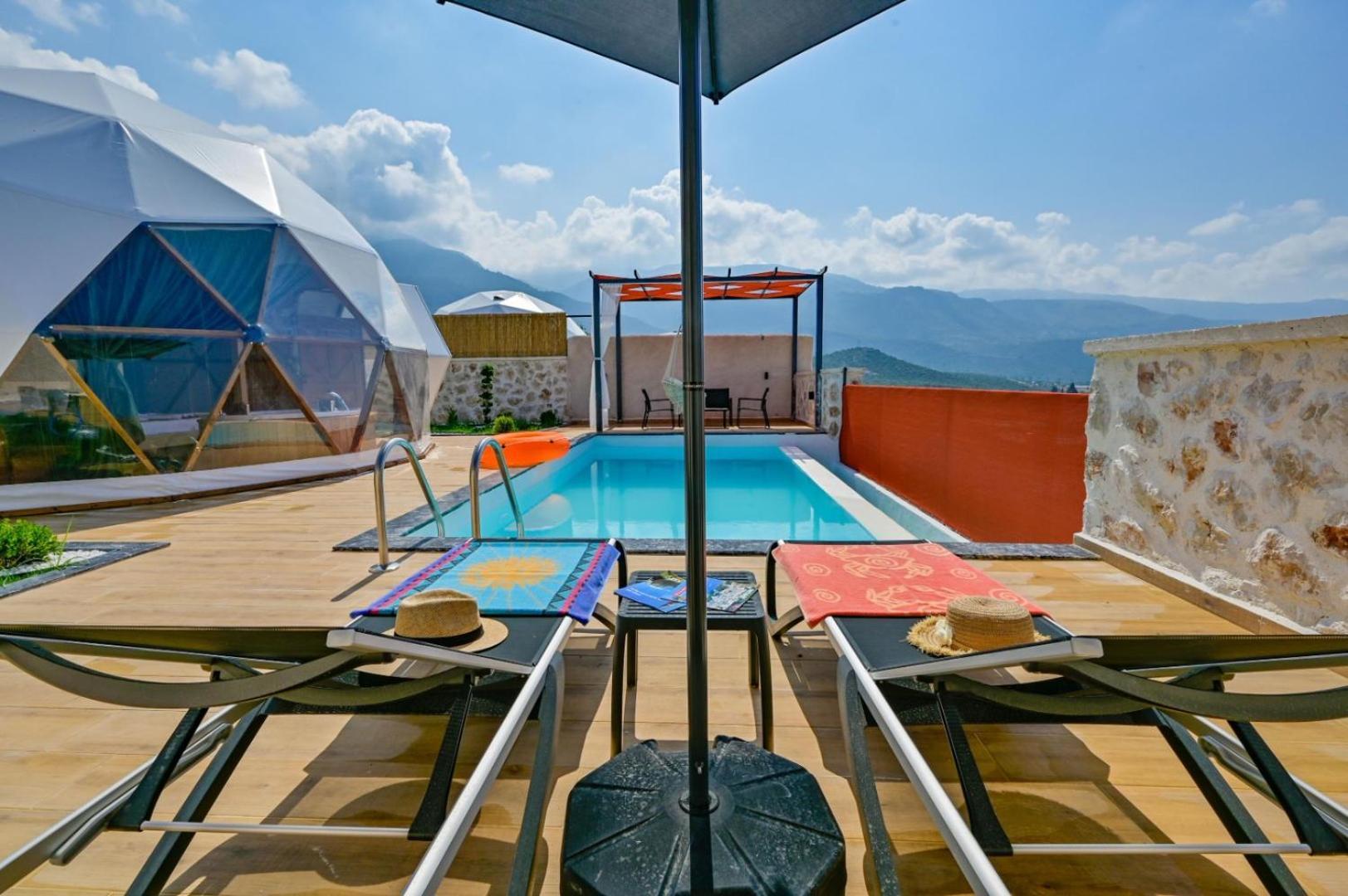 Kalkan Dome Suites & Deluxe Hotel 카스 외부 사진